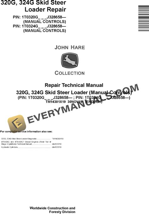 john deere 320e skid steer weight|john deere 320g service manual.